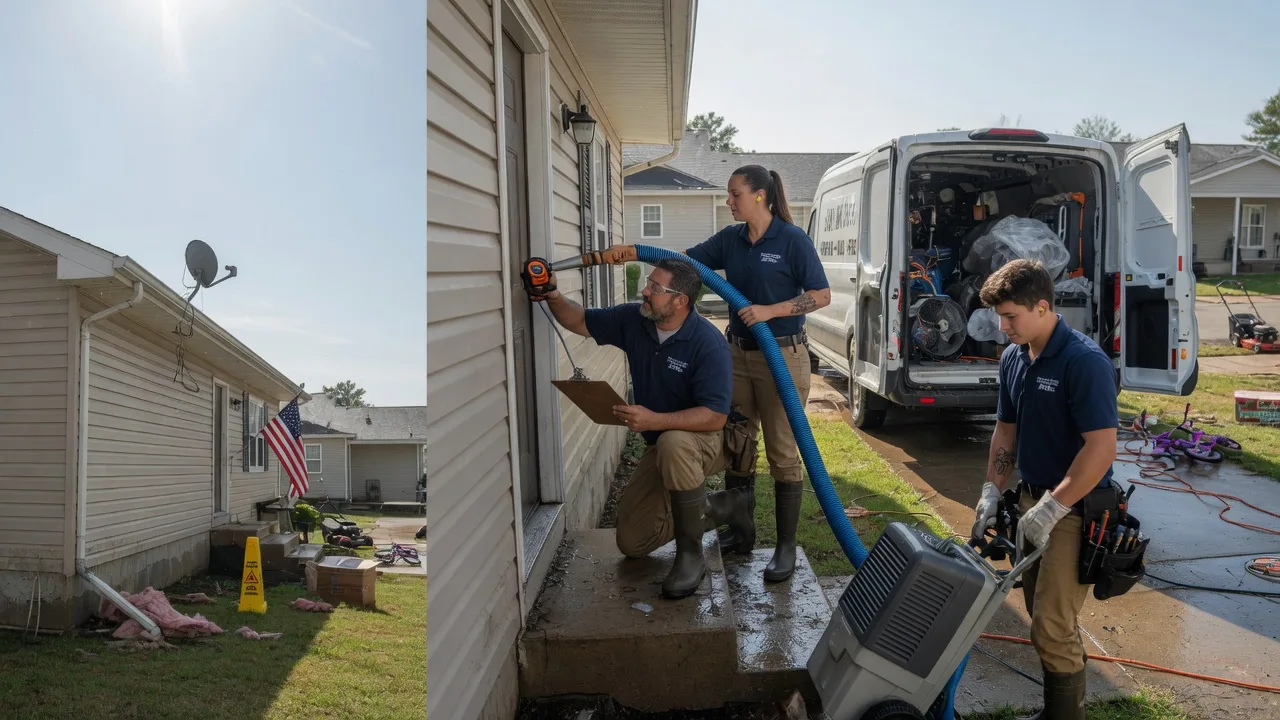 Ceiling Water Damage Restoration in Butler, OH near me